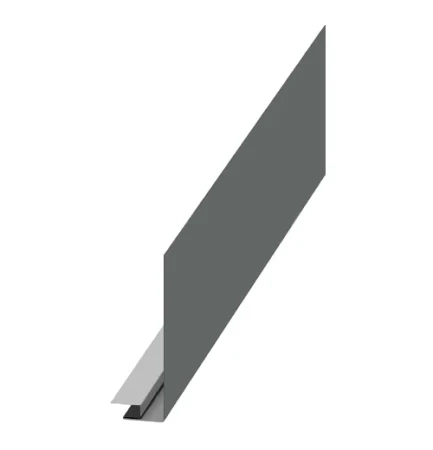 Планка карнизного свеса сложная Металл Профиль 185x50x2000 0,45 Полиэстер цвет RAL 7005