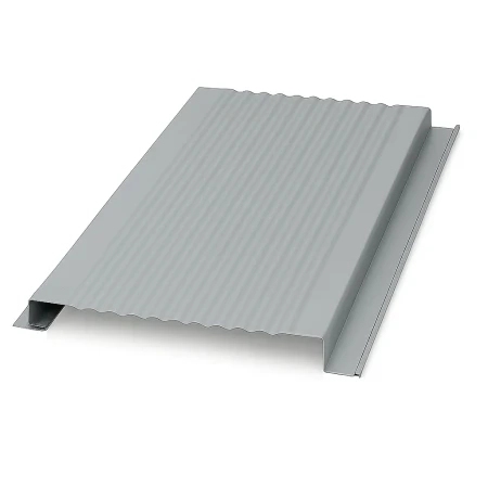 Линеарная панель Металл профиль Primepanel-О-В 24х178 мм с рустом полиэстер Ral 7004