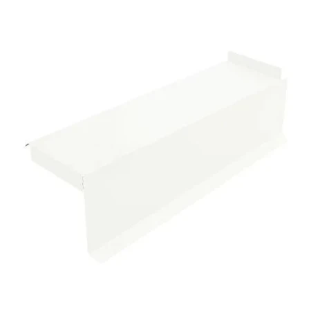 Планка сегментная торцевая правая Металл Профиль 400 мм 0,5 PURMAN цвет RAL 9010 Планка сегментная торцевая правая Металл Профиль 400 мм 0,5 PURMAN цвет RAL 9010