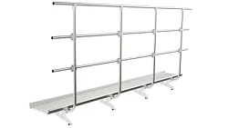 Переходной мостик Borge Универсальный с ограждением 3 м Оцинкованный