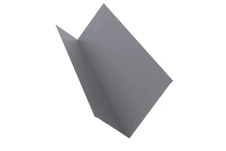 Планка примыкания для кровли Grand Line 150x250 0,45 Drap цвет RAL 7004