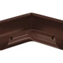 Угол желоба внутренний d-125 мм 90 гр Aquasystem Premium Pural Matt 0,6 RAL 8017