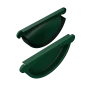 Заглушка желоба d-125 мм Металл Профиль FORAMINA PUR Purman двухсторонний 0,6   фото