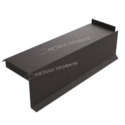 Планка сегментная торцевая правая Металл Профиль 400 мм VikingMP E 0,5