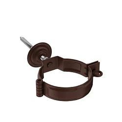 Декоративный хомут (кронштейн) трубы под метиз d-90 мм Aquasystem Premium PU Matt 0,6 Декоративный хомут (кронштейн) трубы под метиз d-90 мм Aquasystem Premium PU Matt 0,6