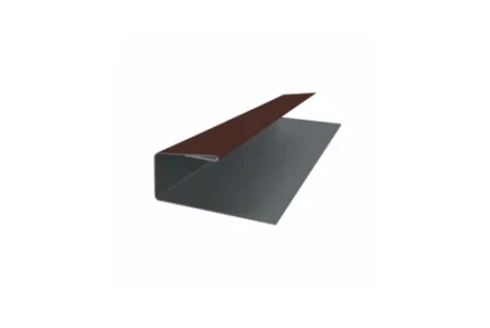 J-Профиль Grand Line 12 мм 0,5 Rooftop Matte (Стальной бархат) цвет RAL 8017