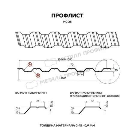 НС-35 Norman 0,5 Ral 7004