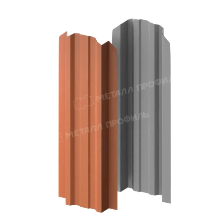 Прямоугольный Lane Viking E 0,5 RAL 8004 фигурный