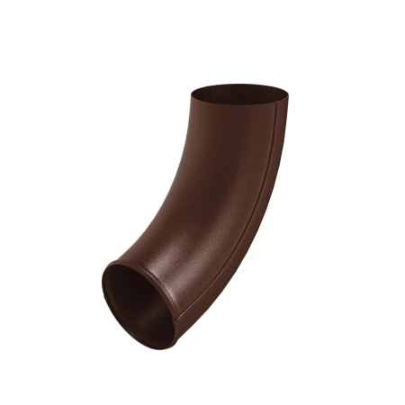 Колено стока (отвод трубы) d-100 мм Aquasystem Premium Pural Matt 0,6 RAL 8017