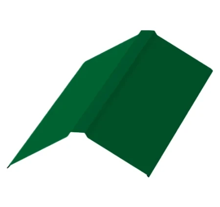 Планка конька плоского Металл Профиль 120x120x2000 0,45 Полиэстер цвет RAL 6002