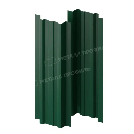 Прямоугольный Lane Полиэстер двухсторонний 0,45 RAL 6005 прямой