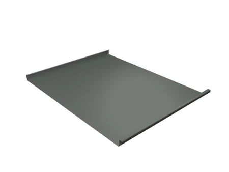 Фальц двойной стоячий Grand Line полиэстер 0,45 Ral 7005 Фальц двойной стоячий Grand Line полиэстер 0,45 Ral 7005
