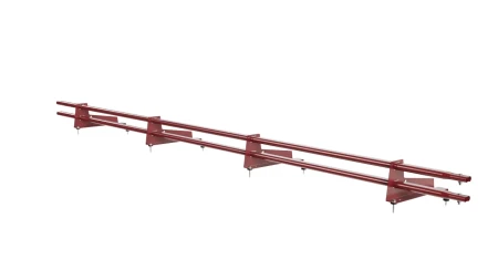 Для металлочерепицы с высокой ступенькой 350 мм Русский Рубеж 3 м RAL 3011