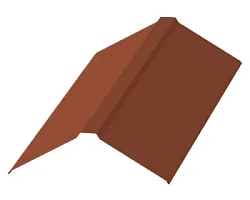 Планка конька плоского Металл Профиль 150x150x2000 Viking E 0,5