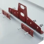 Для фальцевой кровли 1 м RAL 3011 Для фальцевой кровли 1 м RAL 3011