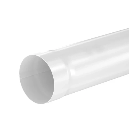 Труба водосточная водосточная d-90 мм 3 м Аквасистем Комфорт Полиэстер 0,55   фото