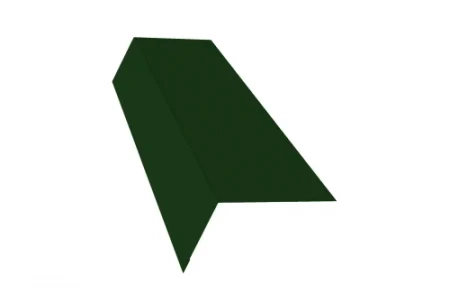 Планка карнизная широкая Grand Line 100x85 0,45 Drap цвет RAL 6005