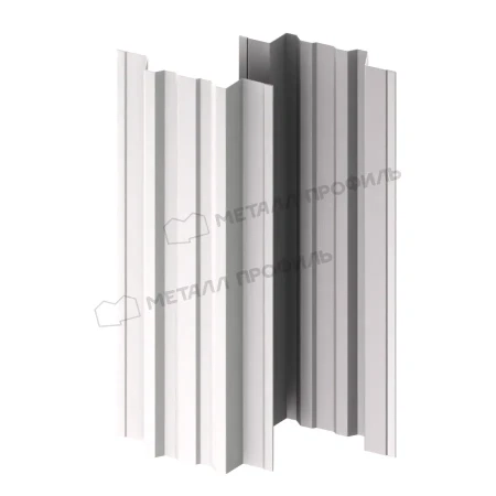 Прямоугольный Trapeze Полиэстер 0,45 RAL 9003 прямой