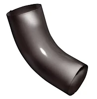 Колено трубы d-100 мм 60 гр. Grand Line GL PU Полиуретан 0,6 RAL 8017