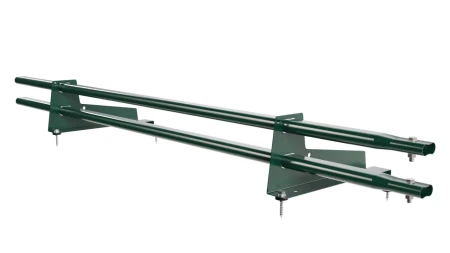 Для металлочерепицы с высокой ступенькой 350 мм Русский Рубеж 1 м RAL 6005