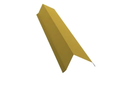 Планка торцевая Grand Line 142x100 0,45 Полиэстер с пленкой цвет RAL 1018