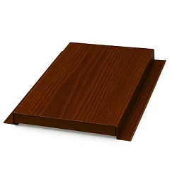 Линеарная панель  Primepanel-Т-Г 24х316 мм без руста Ecosteel под дерево