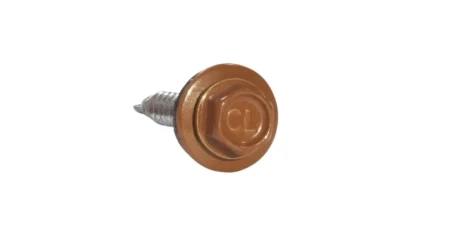 Саморез кровельный 4,8x29мм RAL 8004