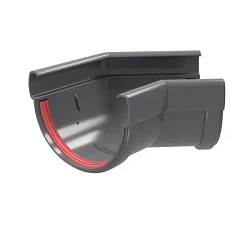 Угол желоба универсальный d-135 мм 135° ПВХ Grand Line Дизайн