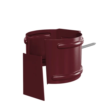 Кронштейн трубы на кирпич d-100 мм Металл Профиль FORAMINA PUR Purman двухсторонний 0,6 RAL 3005