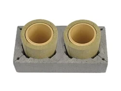 Двухходовые дымоходы без вентканала Schiedel Uni Комплект  0.33 пм для двухходового дымохода без вентканала