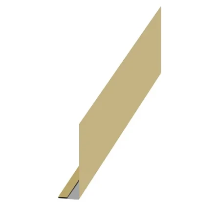 Планка карнизного свеса Металл Профиль 250x50x2000 0,5 Norman цвет RAL 1014