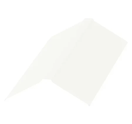 Планка конька плоского Металл Профиль 150x150x2000 0,45 Полиэстер цвет RAL 9010
