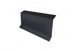 Планка примыкания в штробу Grand Line 60 Rooftop Matte (Стальной бархат) 0,5 Планка примыкания в штробу Grand Line 60 Rooftop Matte (Стальной бархат) 0,5