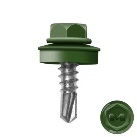 Саморез по металлу Daxmer 4,8х19 Ral 6002