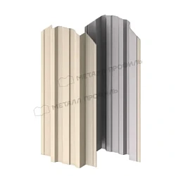 Штакетник Металл Профиль Прямоугольный Trapeze Norman 0,5 фигурный