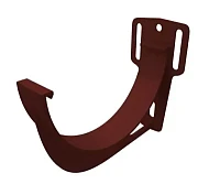 Кронштейн желоба slider ПВХ d-120 мм ГрандЛайн Классика шоколадный RAL 8017