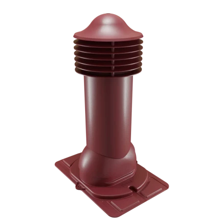 110/550 утепленный с универсальным проходным элементом цвет красный (RAL 3005)