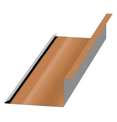 Планка примыкания нижняя Металл Профиль 250x122x2000 Purman 0,5 Планка примыкания нижняя Металл Профиль 250x122x2000 Purman 0,5