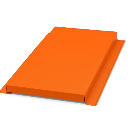 Линеарная панель Металл профиль Primepanel-Т-Г 24х178 мм с рустом полиэстер Ral 2004