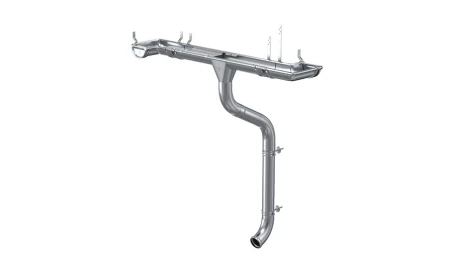 Труба круглая водосточная d-100 мм 3 м Aquasystem Premium 0,5 Оцинкованная