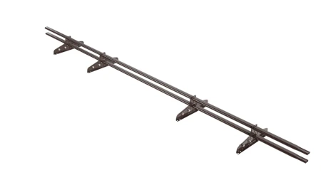 Для фальцевой кровли Русский Рубеж 3 м RAL 8017