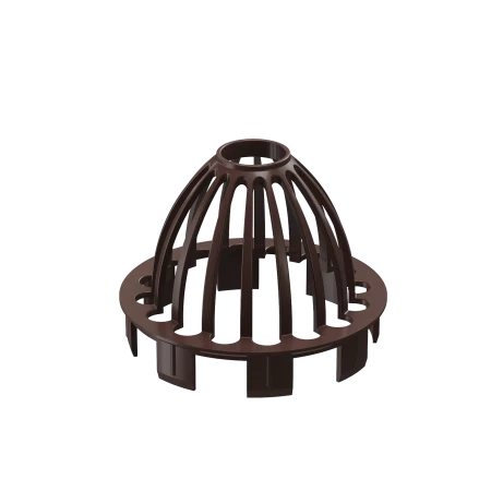 Защитная сетка (паук) ПВХ Döcke Premium шоколад RAL 8019