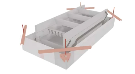 Монтажный комплект Аттико для чердачных лестниц   фото