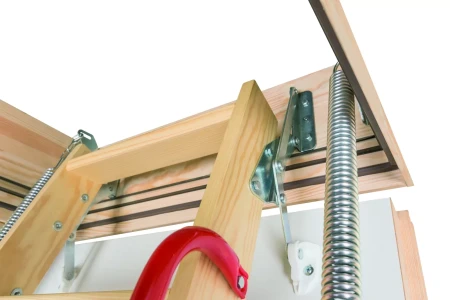 Чердачная люк-лестница Fakro LWT суперэнергосберегающая   фото