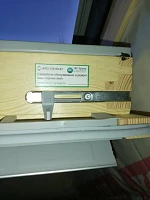 Завершённая работа. Установленное окно Velux в крышу дома.