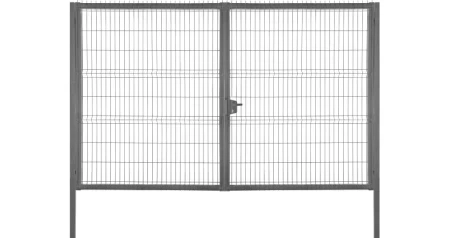 Ворота Grand Line Profi 2,03x4 м RAL 7040