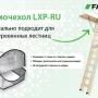 Чердачная люк-лестница Fakro LWT суперэнергосберегающая   фото
