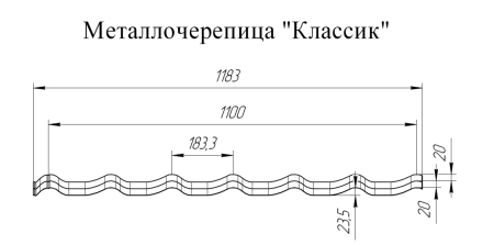 Classic полиэстер 0,45 Ral 8004
