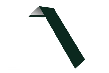 Планка лобовая/околооконная простая Grand Line 190x50 0,45 Drap цвет RAL 6005 Планка лобовая/околооконная простая Grand Line 190x50 0,45 Drap цвет RAL 6005