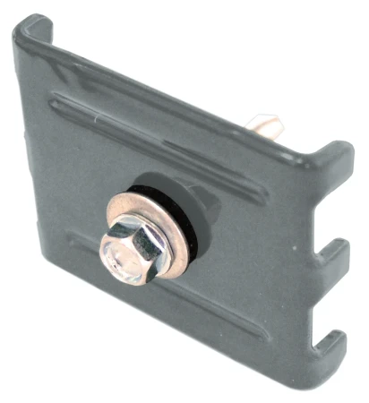 Крепление скоба (саморез 5,5x32) RAL7040